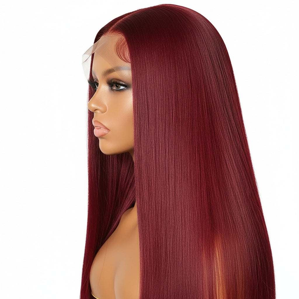 Hot Girl Things™ Crimson Lilly | 13x4 Front Lace | Brazilian Straight